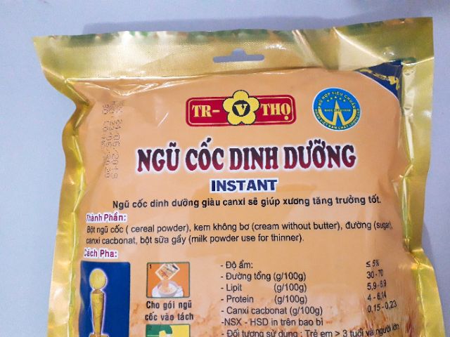 Ngũ cốc dinh dưỡng giàu Canxi túi 20 gói