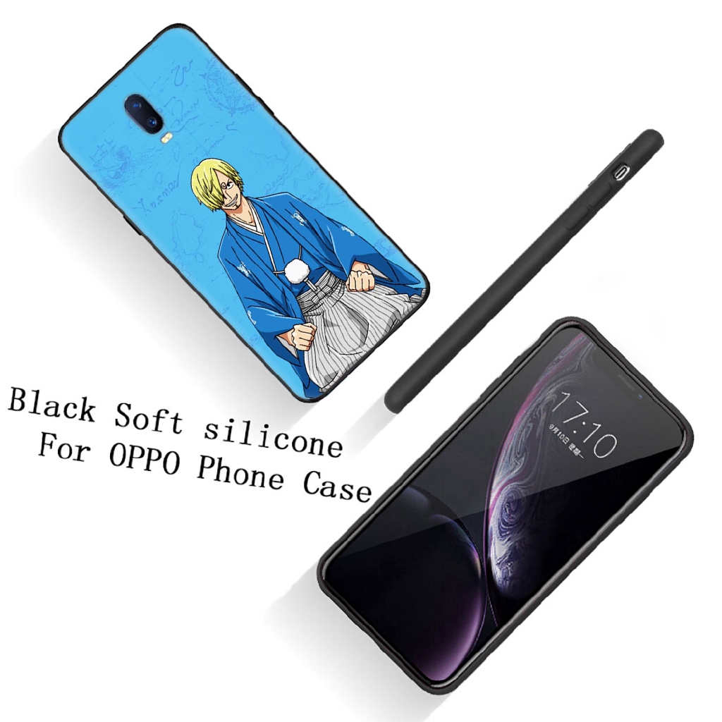 Ốp điện thoại silicon in hình anime One Piece cho OPPO F11 R17 Pro F1Plus A9 R9 R9S R15 A1K A5 A9 2020