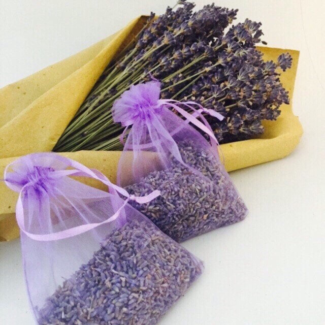 Túi thơm Lavender,  Nụ hoa lavender khô, túi thơm phòng