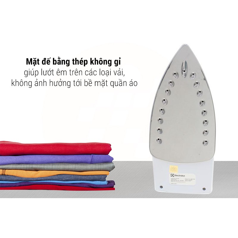 Bàn ủi hơi nước cao cấp Electrolux ESI4015 - Phân phối chính hãng