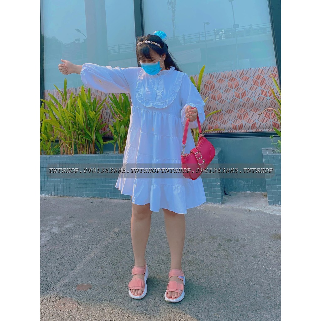 [Mã SKAMSALEP6 giảm 10% tối đa 100K đơn 150K] ĐẦM CỔ BÈO NÚP BIGSIZE 60-90KG ẢNH THẬT 100% | BigBuy360 - bigbuy360.vn