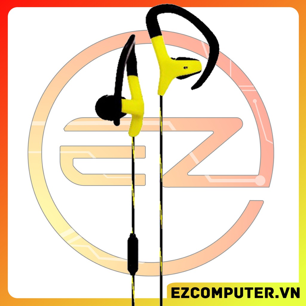 [Mã ELORDER5 giảm 10k đơn 20k] Tai nghe kèm micro thể thao có dây loại nhét tai KY-454 với 4 màu trắng đen xanh đỏ