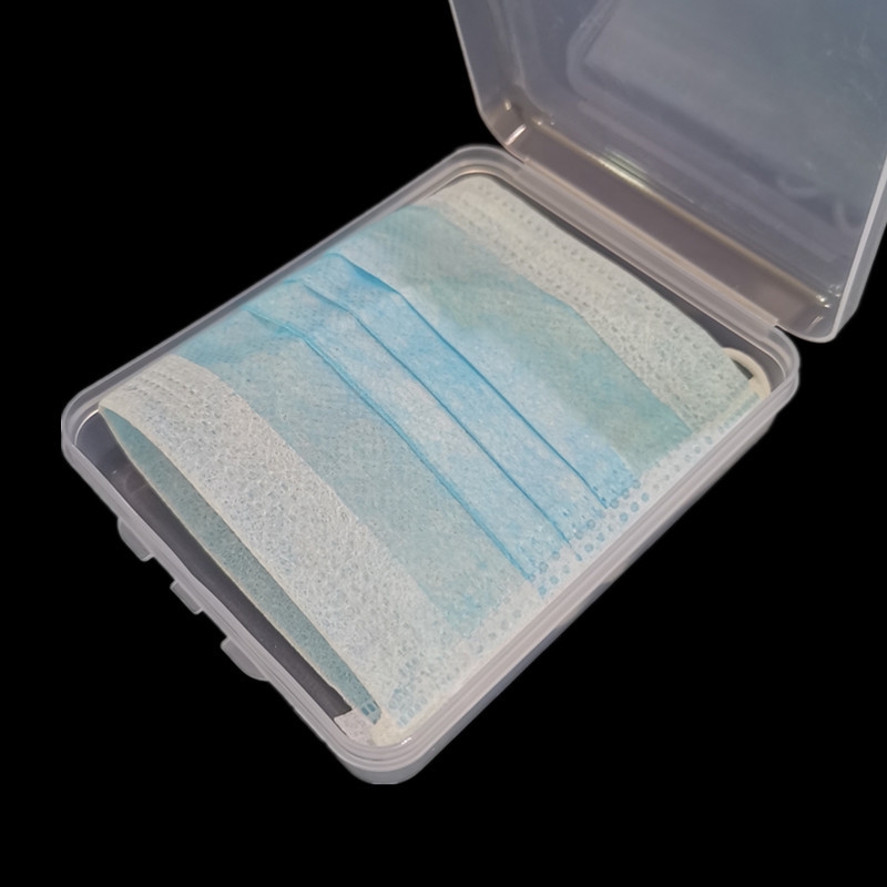 1 Hộp Nhựa PP Trong Suốt Đựng Mi Giả Đa Năng