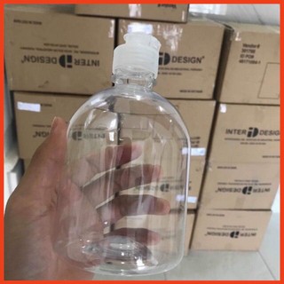 [HOT]Chai nhựa pet nắp bật 500ml 250ml 150ml 100ml 50ml