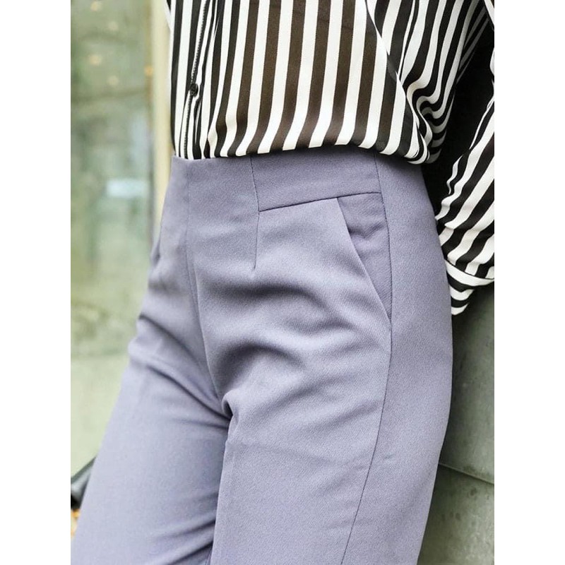 Quần Tây Khoá Sườn- Cạp cao | BigBuy360 - bigbuy360.vn