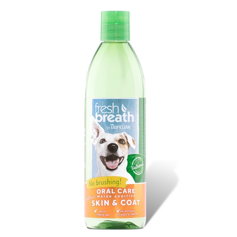 Nước vệ sinh răng miệng TropiClean 473ml cho Chó Mèo - TropiClean Fresh Breath Oral Care Water Additive