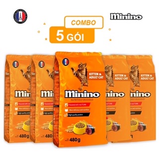 THỨC ĂN CHO MÈO MININO 480GR