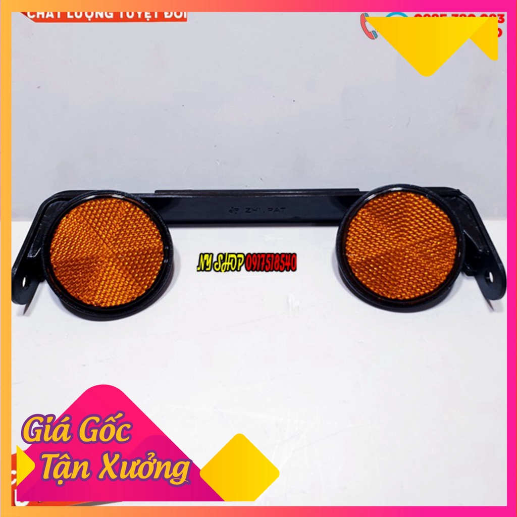 ĐÈN PHẢN QUANG (MẮT MÈO) ZHIPAT GẮN ĐUÔI BIỂN SỐ CHO MỌI LOẠI XE  (Ảnh Sp thật)