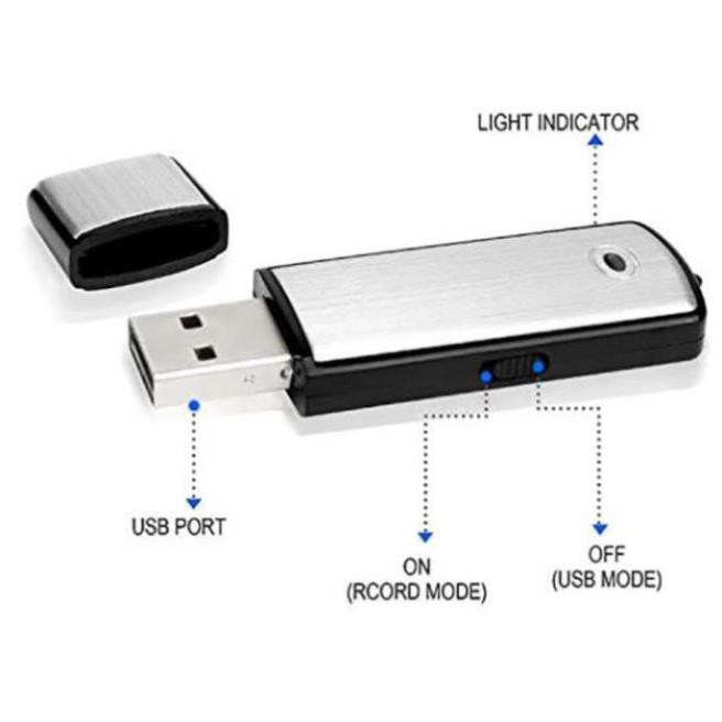 [Sỉ lẻ một giá] USB ghi âm 8GB giá rẻ BB1 - Ghi âm phím nóng