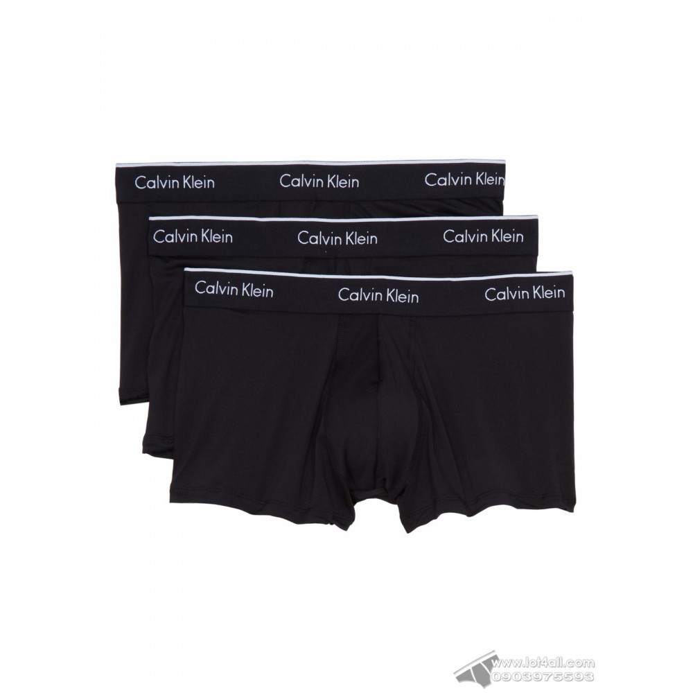 [CHÍNH HÃNG] Quần lót nam Calvin Klein NP2034O Micro Low Rise Trunk 3-pack Black