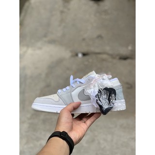 Giày JD LOW xám trắng 11 (36-45)