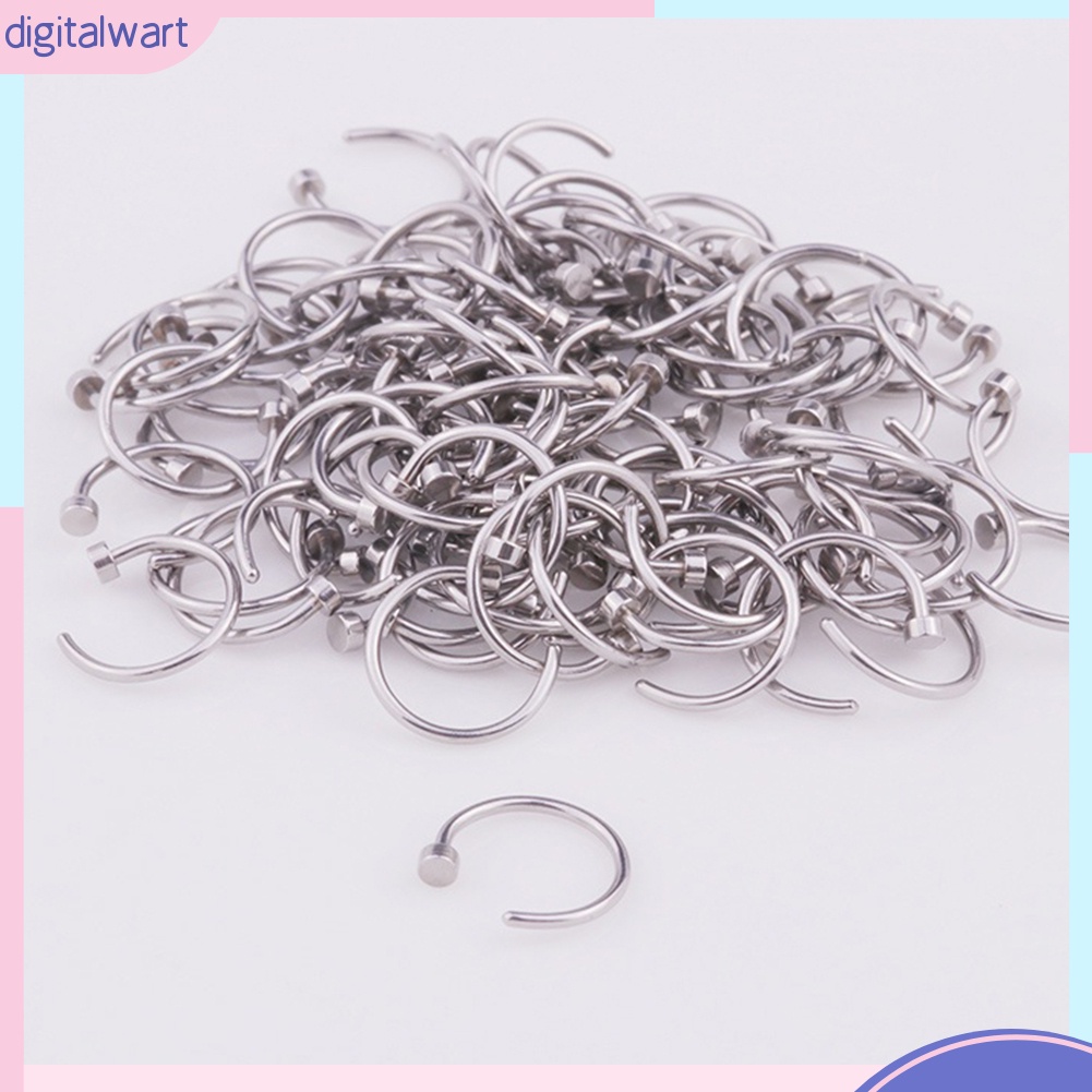 Bộ 4 khuyên mũi bằng thép không gỉ