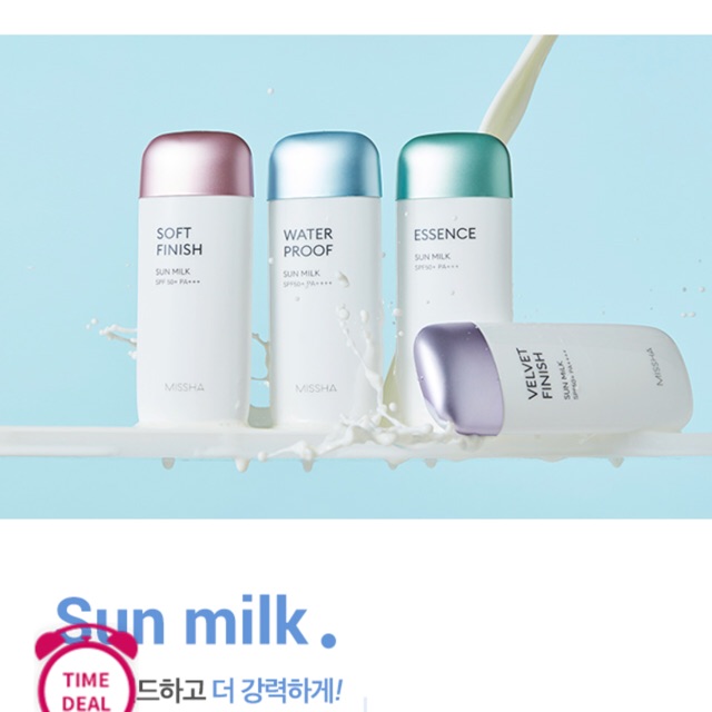 Sữa chống nắng Missha