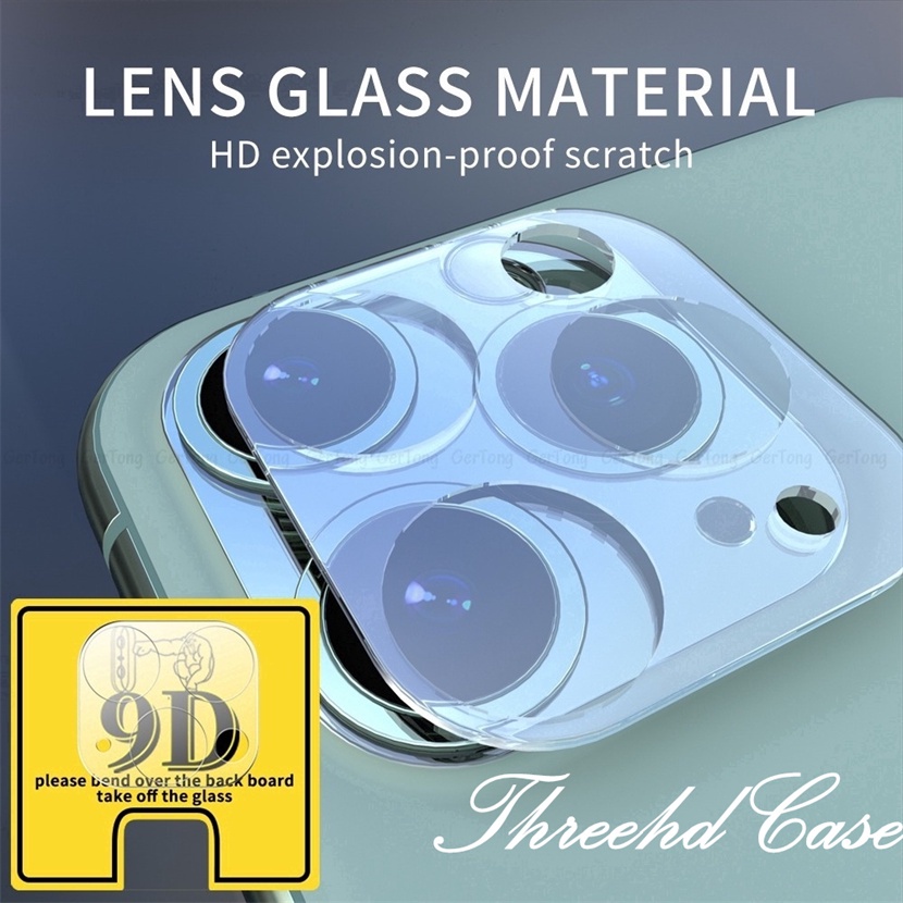 Kính Cường Lực Siêu Mỏng HD 2021 Bảo Vệ Ống Kính Máy Ảnh Cho iPhone 13 12 11 Pro Max Xs Max X Xs Xr SE 2020 7 8 6 6s Plus