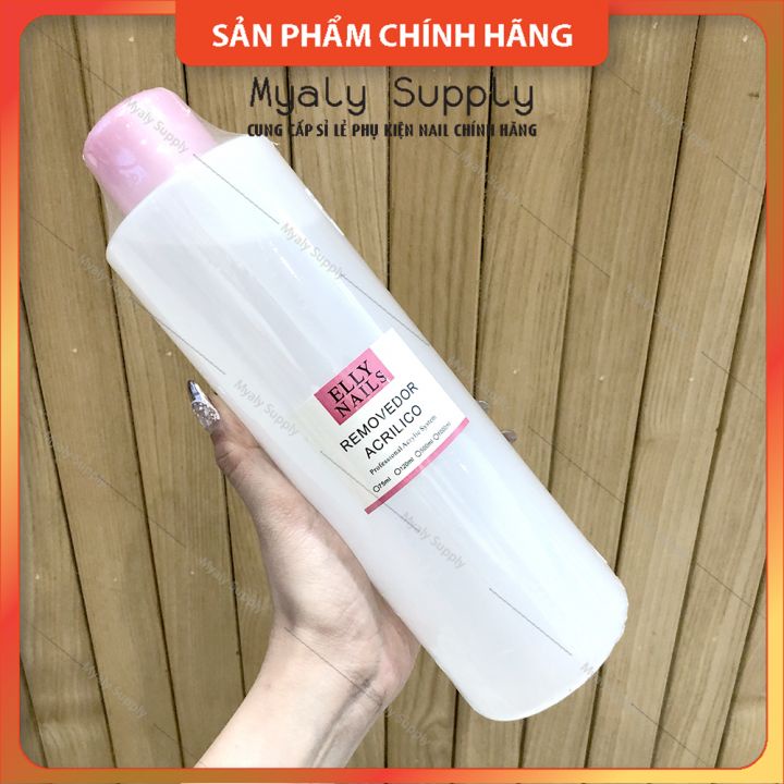 Acetone Phá Gel Móng Chính Hãng Elly Nail Remover 1000ml SP000159