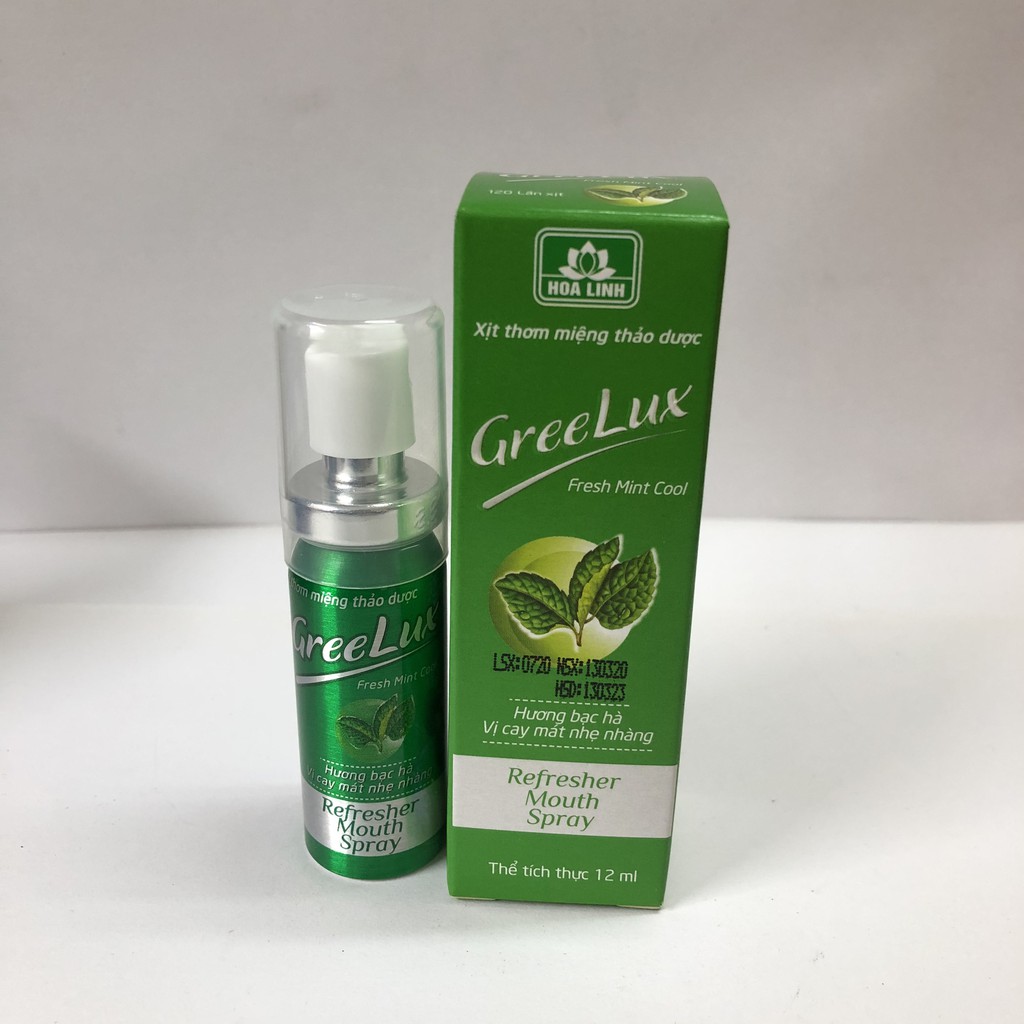 Greelux Xịt Thảo Dược Thơm Miệng
