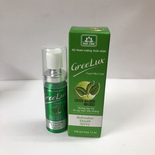 GreeLux xịt thơm miệng thảo dược 12ml