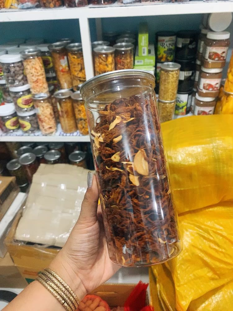 Khô heo cháy tỏi 300gr