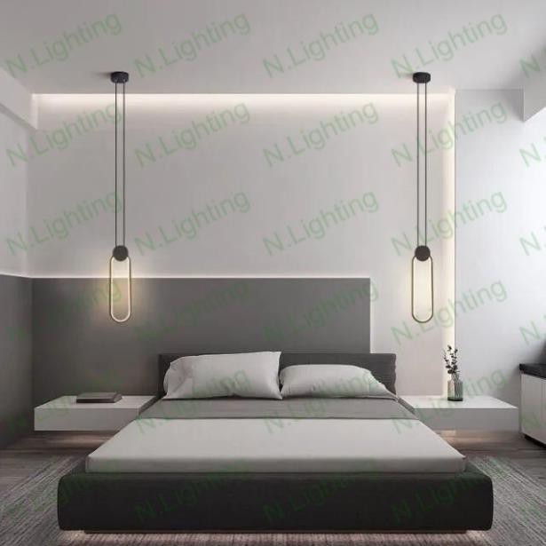 Đèn thả tab đầu giường - đèn thả LED trang trí thông tầng - Đèn thả bàn ăn