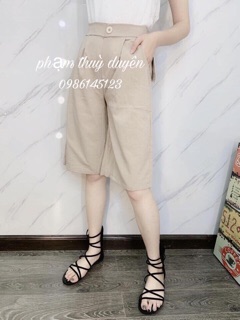 QUẦN ỐNG RỘNG LỬNG CHẤT ĐŨI NHẬT