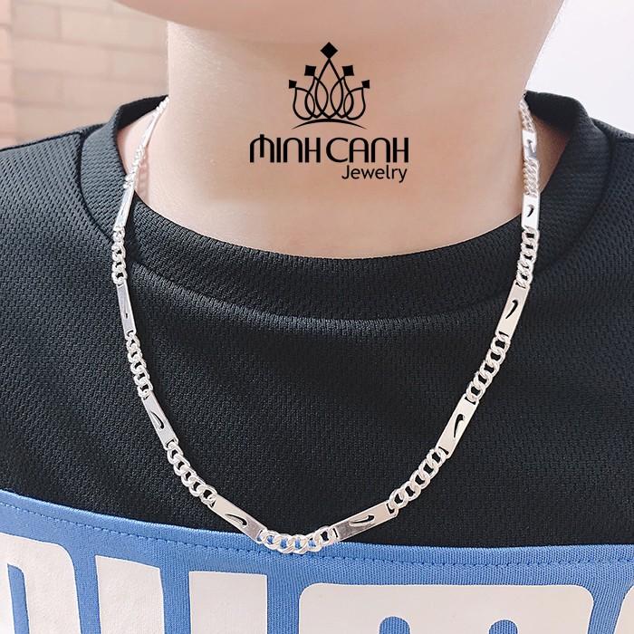 Dây Chuyền Bạc Họa Tiết Nike Cho Bé Trai - Minh Canh Jewelry