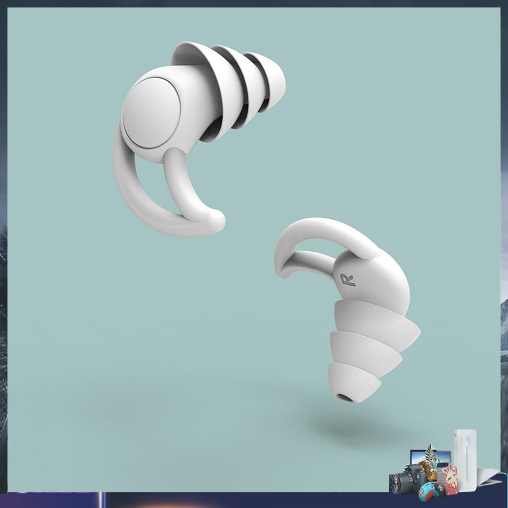 Nút Bịt Tai Bằng Silicone Mềm Chống Ồn Khi Đi Bơi