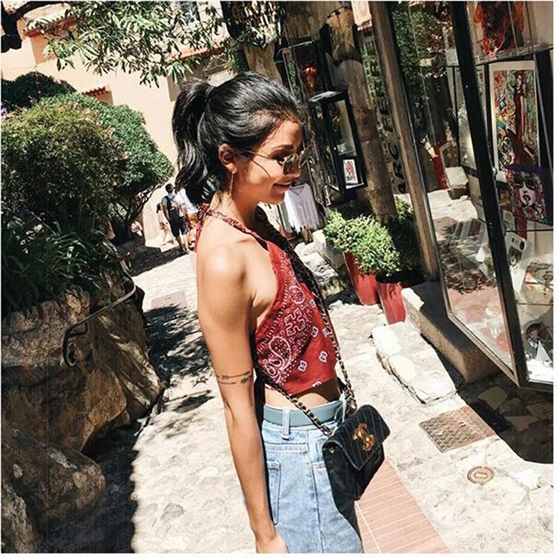 Áo yếm bằng chất liệu linen in họa tiết thời trang dành cho nữ | BigBuy360 - bigbuy360.vn