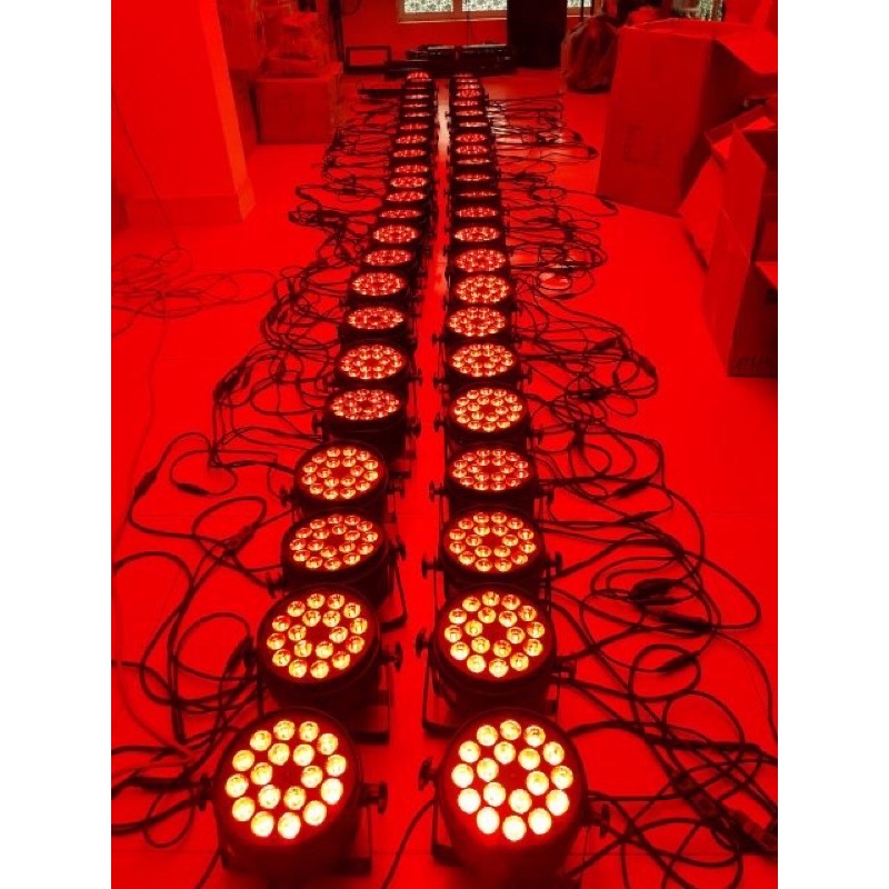 Đèn par led 18*10W chống nước ngoài trời Đèn sân khấu