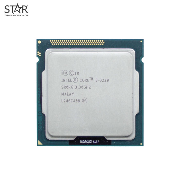 CPU Intel Core i3 3220 (3.30GHz, 3M, 2 Cores 4 Threads) TRAY chưa gồm Fan