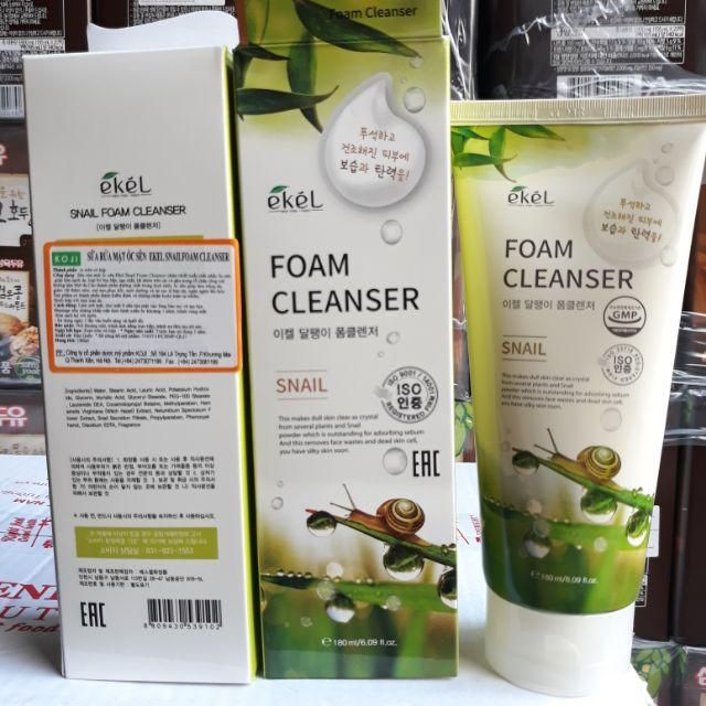 Sữa rửa mặt Ekel 100ml