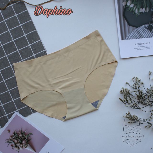 Quần lót nữ thun lạnh đúc su không đường may mặc trong váy QLU09 | BigBuy360 - bigbuy360.vn