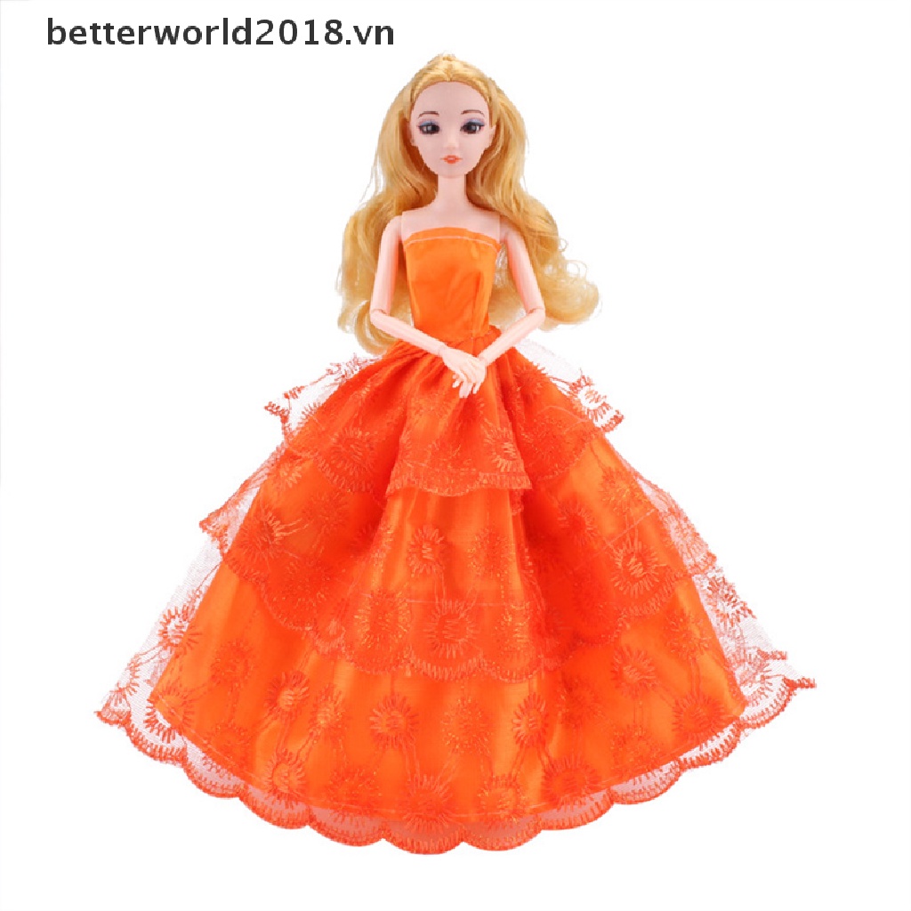 Set 5 Đầm Công Chúa Đồ Chơi Cho Búp Bê Barbie 29CM 2018