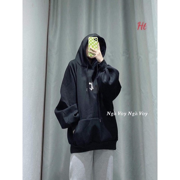 Áo hoodie Cotton chữ FR H2A