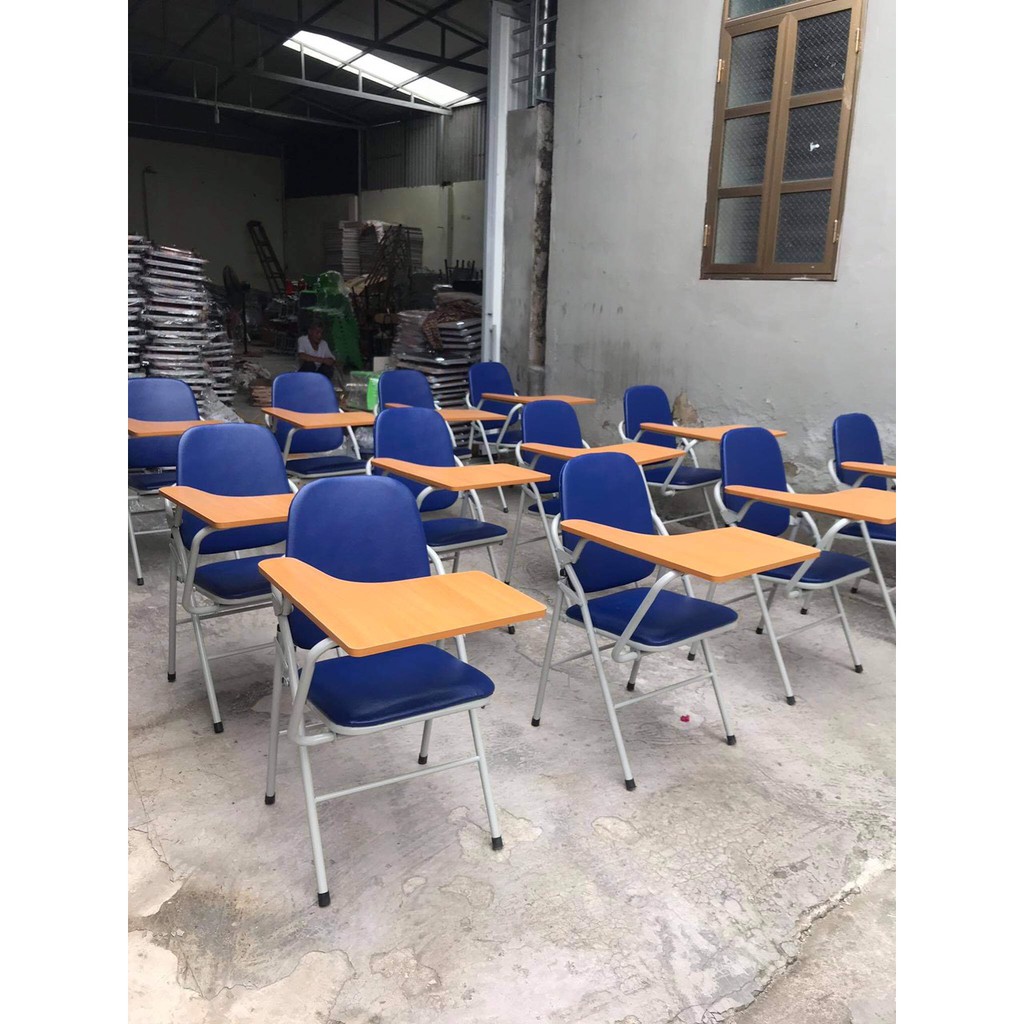 Ghế gấp liền bàn học Gem Decor