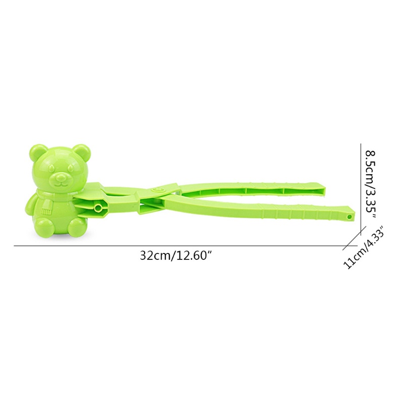 Khuôn Làm Lâu Đài Tuyết / Quả Cầu Tuyết Hình Gấu Dành Cho Trẻ Em