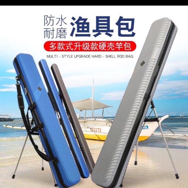 Bao cứng đựng cần câu 1m25 có chân đứng siêu bền y hình giá rẻ như hình vip bdshad8