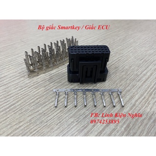 Bộ giắc nhựa ECU (1 bộ)