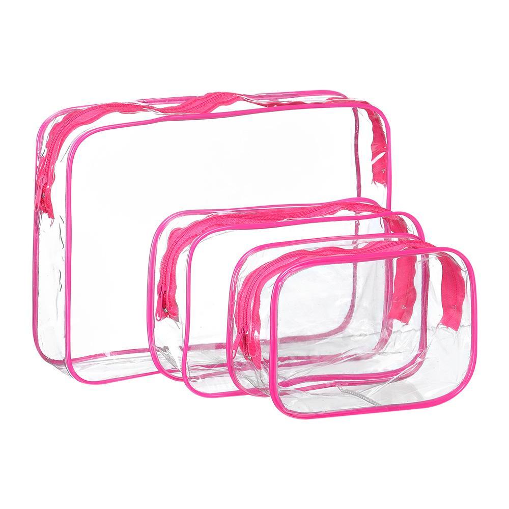 Túi Đựng Mỹ Phẩm Bằng PVC Trong Suốt Tiện Dụng