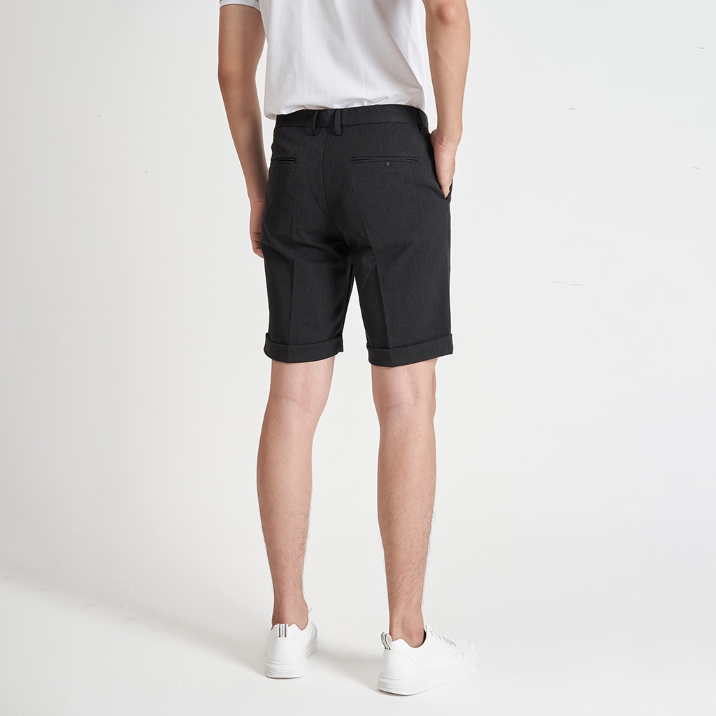 Quần Short Nam Cao Cấp KRIK Chất Vải Form Slimfit Có Sắn Gấu 1512