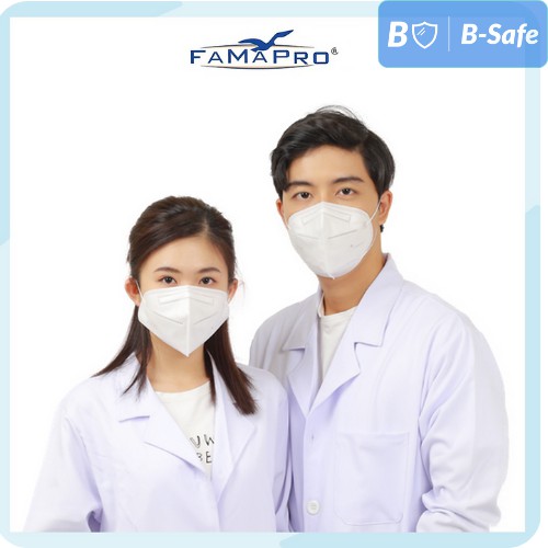 KHẨU TRANG VN95 FAMAPRO TRẮNG (10 cái/ hộp) HÀNG CAO CẤP FAMAPRO - BẢO VỆ HÔ HẤP