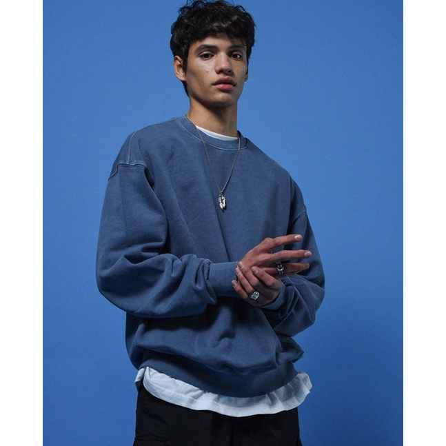 Áo Sweater màu Wash chính hãng TRAVEL