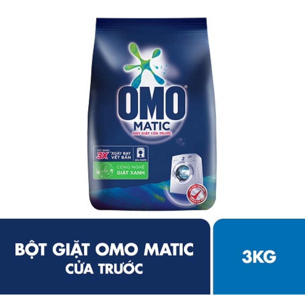 BỘT GIẶT OMO MATIC CỬA TRƯỚC 3KG