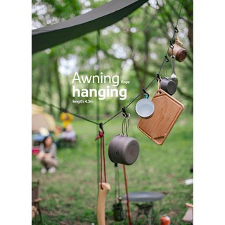 Dây treo đồ đa năng 4,3m naturehike nh19pj040