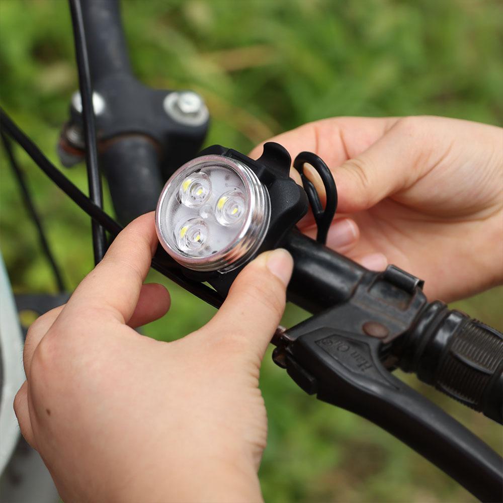 PISTA Đèn Pha Trước Xe Đạp Sạc USB