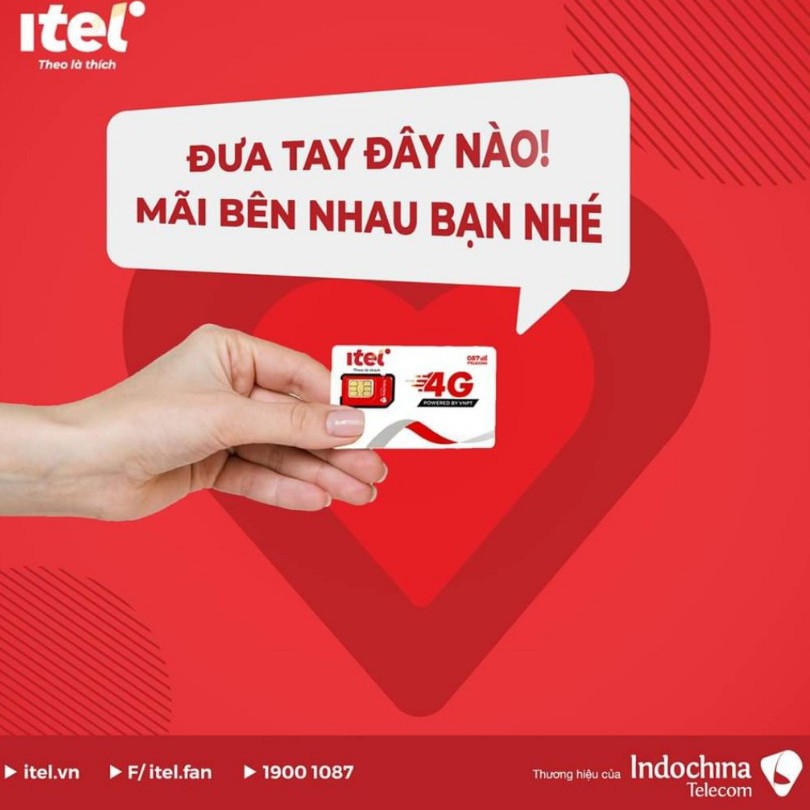 Sim Trắng 4G itel - itelecom 087 ( Lưu ý Sim chỉ để thay sim lỗi, sim hỏng )