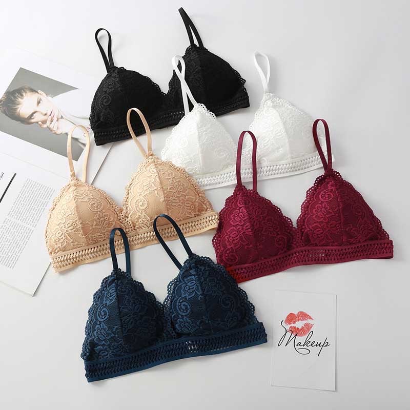 ♥️ SHOP UY TÍN ♥️ Áo lót nữ. áo bra ren . bralette cài sau size to bđ34