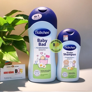Sữa Tắm Và Dầu Gội Bubchen Sensitiv Cho Bé Từ Sơ Sinh