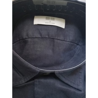 Áo sơ mi vải lanh Uniqlo