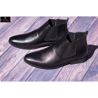 [Trợ Giá] Chelsea Boot - Giày Da Bò Cao Cấp -  Giày Da Thật - Giày Dr - Giày Boot