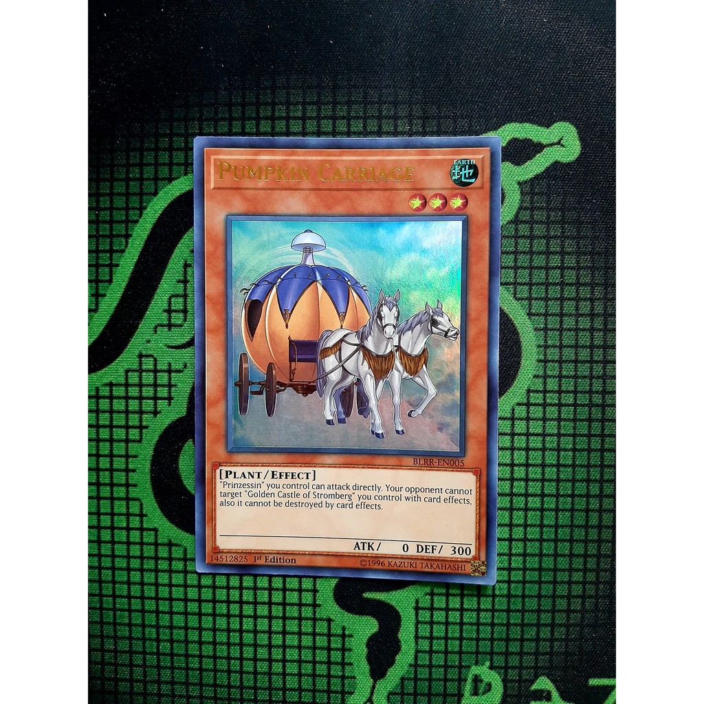 Thẻ Bài Mint90 Yugioh Monster Pumpkin Carriage - BLRR-EN005 - Ultra